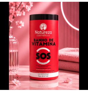 Banho de Vitamina Sos 1L – Natureza Cosmeticos