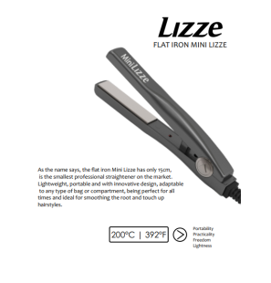 DÜZLEŞTİRİCİ MİNİ LIZZE 200°C | 392°F