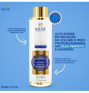 KIT Keratyna Marroquina Kiuse Cosméticos, 2*1L