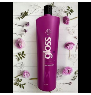 Fox Gloss Máscara Escova Progressiva 1 L (Máscara Reconstrutora Gloss 1L — Fox)