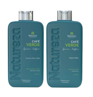 Natureza Café Verde Keratin Kit 2×1L