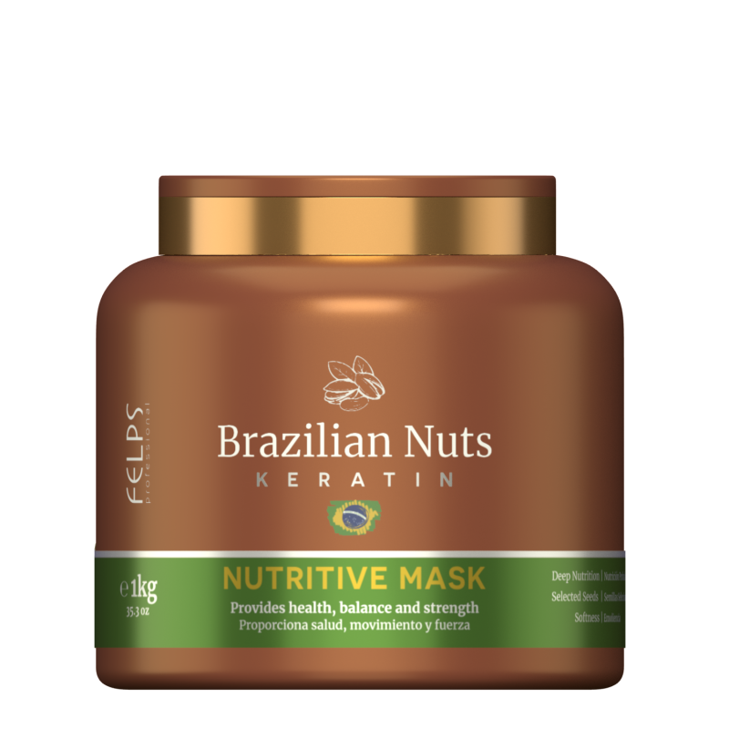 BRASILIANSKA NÖTTER KERATIN NÄRANDE MASK 1KG