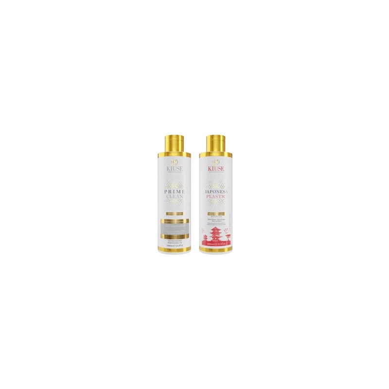 Escova Progressiva Kit Japonesa Plastic 2 x 1 Litro