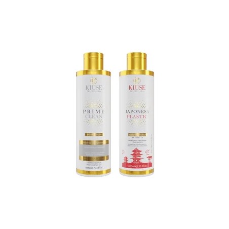 Escova Progressiva Kit Japonesa Plastic 2 x 1 Litro