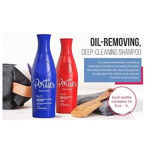 Kit Portier Exclusive Progressive Control Volume Reduz Frizz 2x1L