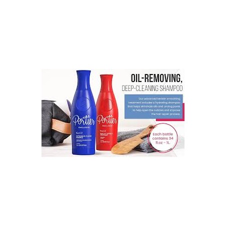 Kit Portier Exclusive Progressive Controla Volume Reduz Frizz 2x1L