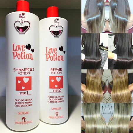 Keratin für europäisches Haar Kit 2x1000 ml