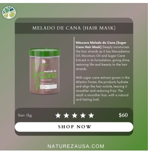 Melado de Cana 1 L – Natureza Kosmetika