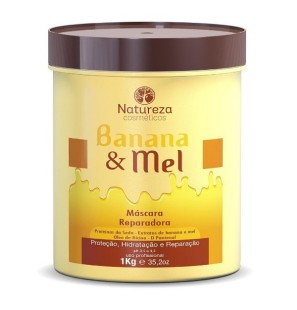 Banana & Mel 1L – Natureza Kozmetik