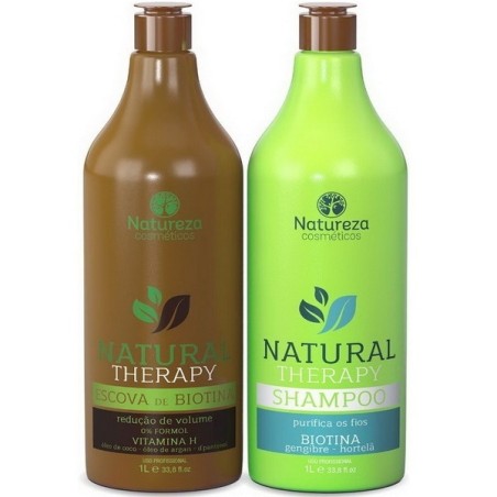 Escova de Biotina 2*1L- Natureza Cosmeticos