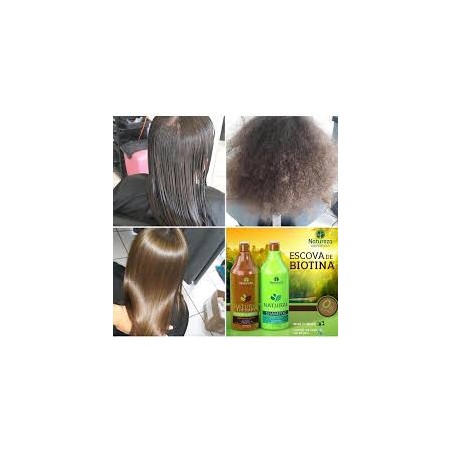 Escova de Biotina 2*1L- Natureza Cosmeticos