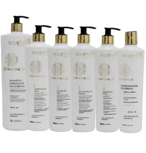 Kit Crhonus 6 adım 300ml Soupleliss Professional
