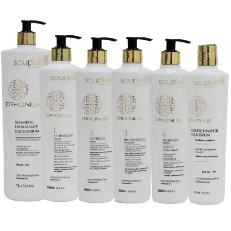 Kit Crhonus 6 adım 300ml Soupleliss Professional