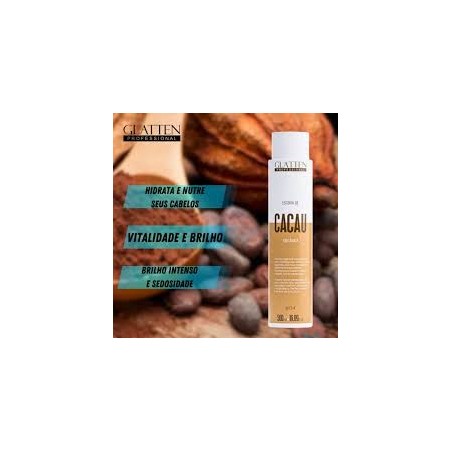 Organisk Kakaomask - 500 ml - Glatten Professional
