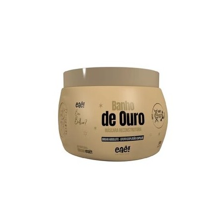 Gold Botox Banho De Ouro 500gr - Eaê Kosmetik