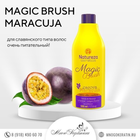 Magic Brush Maracuja 500ml - Natureza Kosmetika