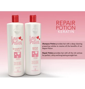 Keratin für europäisches Haar Kit 2x1000 ml