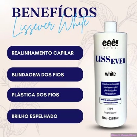 Eaê Kosmetik Ativo LissEver White 2x1 L