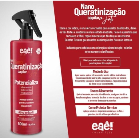 Nanotechnologie Capilar Eaê 500ml Rot