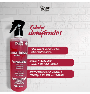 Nanoteknoloji Capilar Eaê 500ml Kırmızı