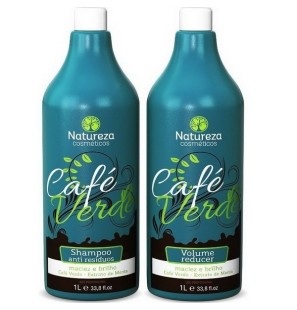 Кератиновий набір Cafe Verde 2*1L - Natureza Cosmeticos