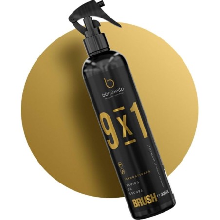 Borabella Bürste 9 in 1 thermoaktiviert