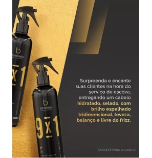 Borabella Bürste 9 in 1 thermoaktiviert