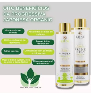 Escova Progressiva Japonesa Organic 1Litro