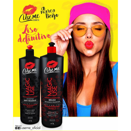 Keratin Magic Fırça Kullan Beni Kozmetik 2 x 1000ml