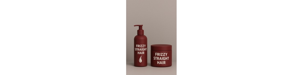 Frizziges glattes Haar